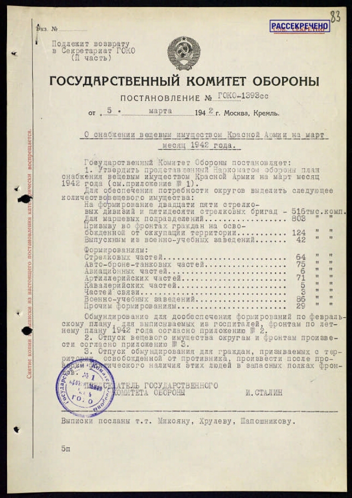 Гко 1943. Постановление ГКО. Постановления ГКО СССР.