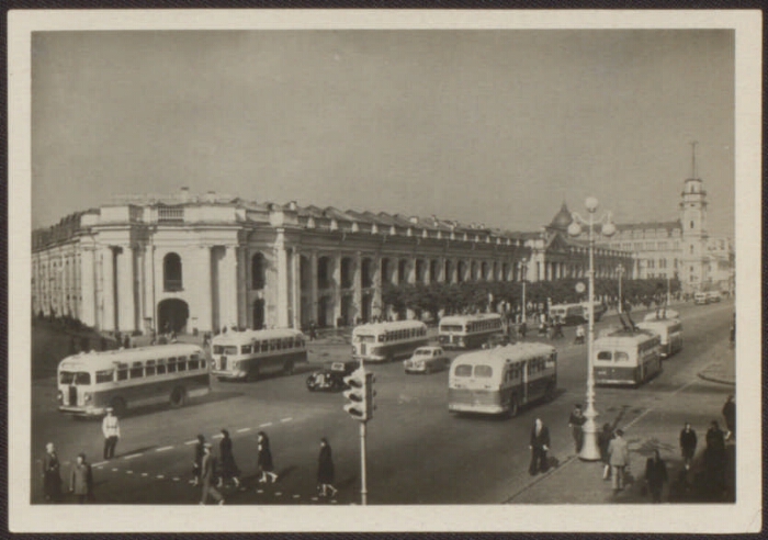 Старые фото московского проспекта в ленинграде