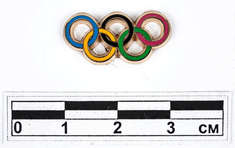 Вставки для медалей и кубков B олимпийские кольца