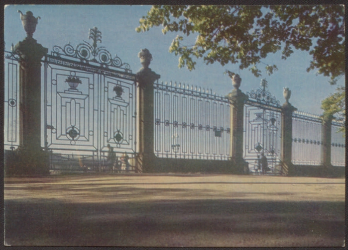 Ограда Летнего сада. Летний сад. Фото Санкт-Петербурга и пригородов