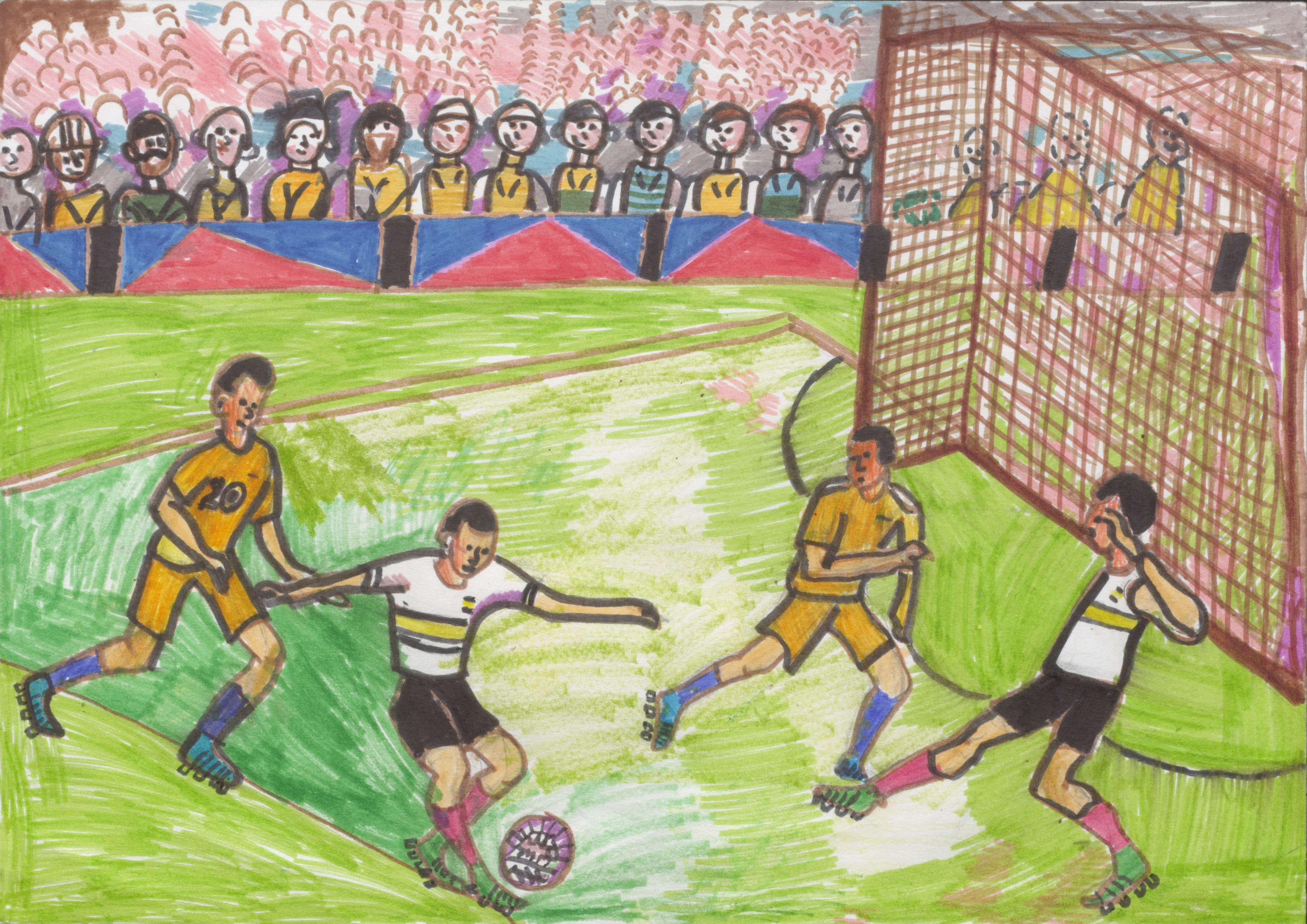 Иллюстрации на тему футбола